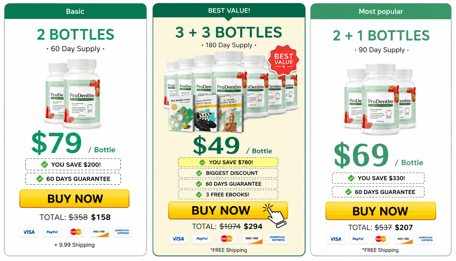 ProDentim Oral Supplements